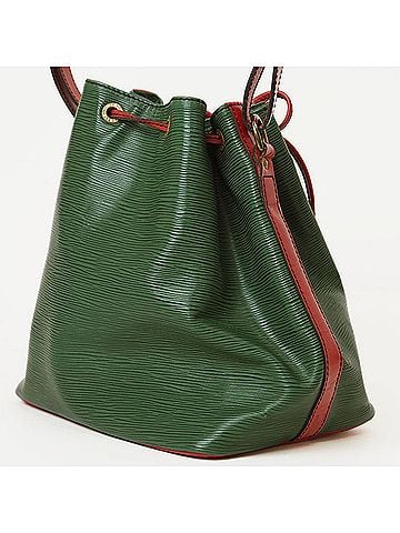 Louis Vuitton Louis Vuitton Petit Noe Shoulder Bag Green M44147 Women's Epi Leather Bicolor LOUIS VUITTON (view 2)