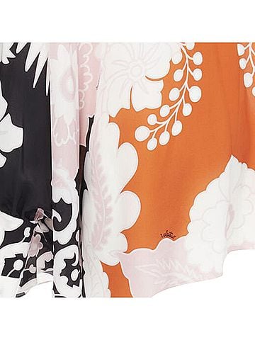 Mario Valentino Valentino Garavani silk floral print blouse shirt (view 2)