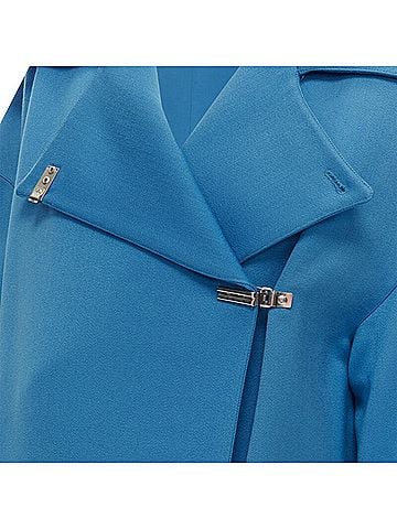 Montana by Claude Montana Paris Claude Montana wool metal clasp button overcoat (view 2)