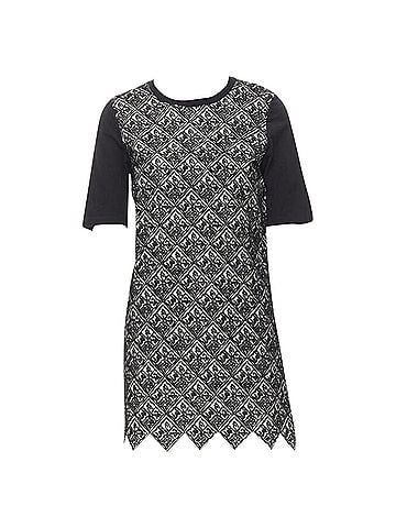 Giambattista Valli Giambattista Valli jacquard t-shirt dress (view 1)