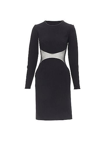 Stella McCartney Stella McCartney Iconic sheer waist illion bodycon dress (view 1)