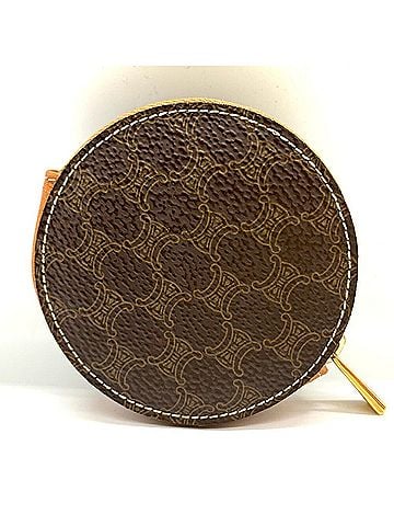 Céline Celine Macadam Canvas Coin Purse (view 1)