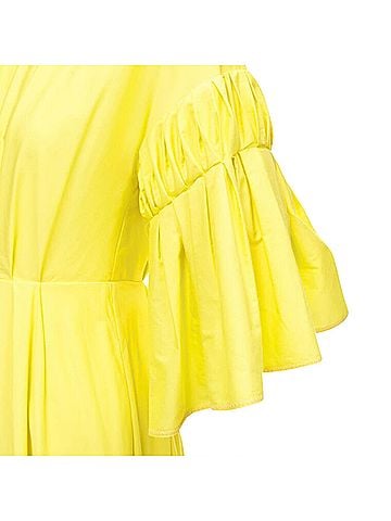 Roksanda Roksanda cotton origami pleat sleeve A-line dress (view 2)