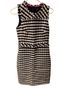 J.Crew Stripes Blue White Cocktail Dress Size 2 - photo 1