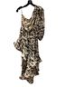 Alexis Floral Black White Cocktail Dress Size S - photo 2