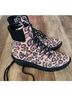 Kenneth Cole REACTION Animal Print Tan Brown Boots Size 6 - photo 5