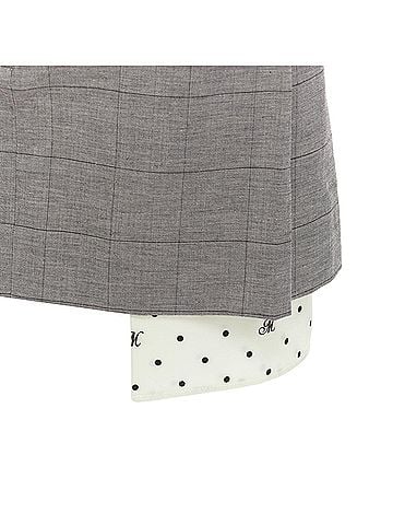 Monse Monse wool cotton blend exposed pocket deconstructed skirt (view 2)