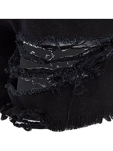 Maison Margiela Martin Margiela ripped cut off jeans (view 2)