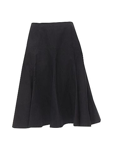 Yohji Yamamoto Yohji Yamamoto heavy cotton midi skirt (view 1)