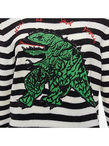 Christian Dior Dior cashmere dinosaur sweater (view 2)