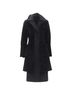Céline 100% Wool Black Celine lambskin shearling wool layer coat Size 6 - photo 1
