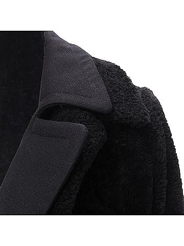 Céline Celine lambskin shearling wool layer coat (view 2)