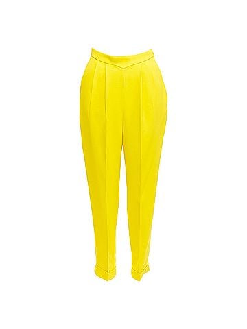 Delpozo Delpozo viscose blend high v waistband harem pants (view 1)