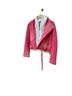 IRO 100% Lambskin Pink Leather Jacket Size 6 - photo 6