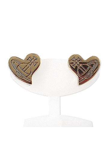 Vivienne Westwood Vivienne Westwood Orb Heart Earrings (view 1)