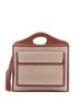 Burberry 100% Leather Tan Pocket Tote Lizard Embossed Leather Medium One size - photo 1