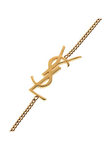 Saint Laurent Saint Laurent Cassandra Bracelet 635533 Metal Gold S-159519 (view 2)