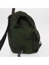 Prada 100% Nylon Solid Tan Double Front Pocket Backpack Tessuto Khaki Nylon Backpack Bag One size - photo 2
