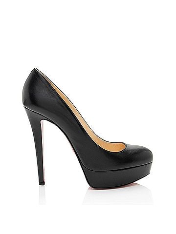 Christian Louboutin Christian Louboutin Leather Bianca 140 Pumps (view 1)