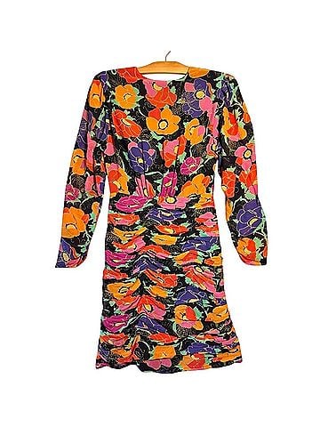 Rixo London Golden Floral  Cocktail Dress (view 2)