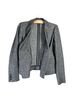 J.Crew Chevron-herringbone Gray Blazer Size 6 - photo 4