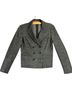 J.Crew Chevron-herringbone Gray Blazer Size 6 - photo 5