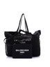 Balenciaga Black 24/7 Drawstring Tote Mesh and Canvas Medium One size - photo 3