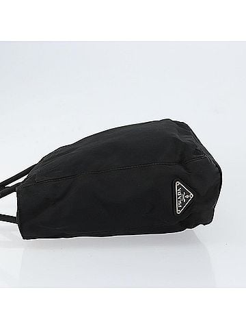 Prada Vintage Tote Tessuto Black Nylon Tote Bag Bag (view 2)