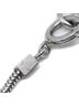 Chanel 100% Other Solid Silver Toned Cc Chain Bracelet Metal With Faux Pearl Silver Silver_Plated Bracelet Jewelry One size - photo 4