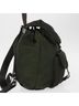 Prada 100% Nylon Solid Tan Double Front Pocket Backpack Tessuto Khaki Nylon Backpack Bag One size - photo 2