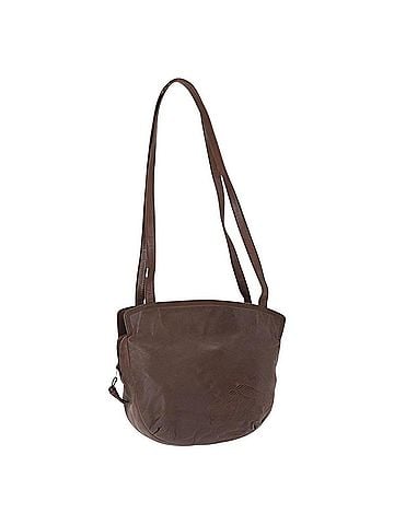 Loewe Anagram Shoulder Bag Leather Brown Leather Shoulder Bag Bag (view 1)