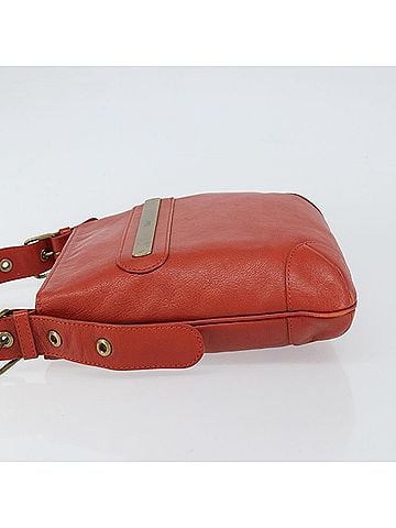 Chloé Vintage Shoulder Bag Leather Orange Leather Shoulder Bag Bag (view 2)