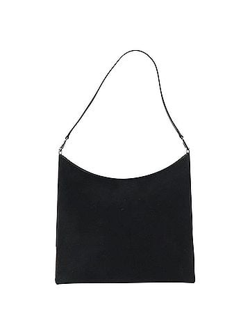Salvatore Ferragamo Vintage Shoulder Bag Suede Black Suede Shoulder Bag Bag (view 1)