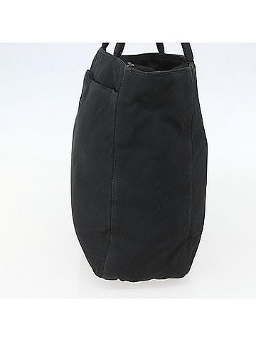Prada Vintage Tote Tessuto Black Nylon Tote Bag Bag (view 2)