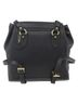 Bally 100% Leather Solid Black Vintage Backpack Leather Black Leather Backpack Bag One size - photo 3
