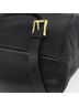 Bally 100% Leather Solid Black Vintage Backpack Leather Black Leather Backpack Bag One size - photo 7