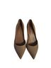 Sasha Via Moda 100% Calf Leather Tan Heels Size 5 1/2 - photo 2