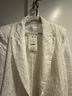 Zara Floral White Blazer Size L - photo 4