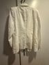 Zara Floral White Blazer Size L - photo 5