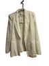 Zara Floral White Blazer Size L - photo 1