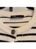 Maje Stripes White Black Jacket Size M - photo 3