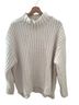 Nili Lotan White Ivory Pullover Sweater Size M - photo 1