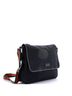 Gucci 100% Canvas Plain Black Web Strap Flap Messenger GG Canvas Medium One size - photo 3