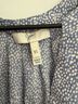 Joie 100% Silk Print Blue Sleeveless Blouse Size XS - photo 3