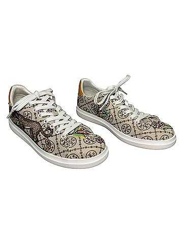 Tory Burch T Monogram Howell Court Sneakers (view 1)