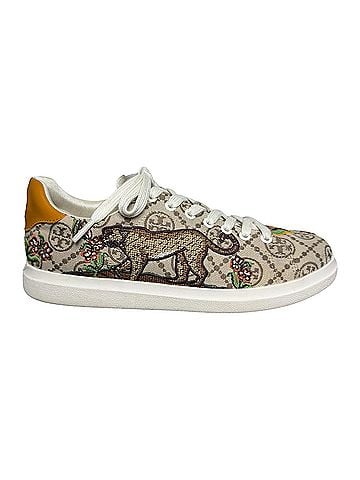 Tory Burch T Monogram Howell Court Sneakers (view 2)