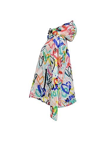 Moncler Moncler Grenoble Belpeit Printed Down Ski Jacket in Multicolor Nylon (view 2)