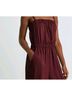 Everlane Burgundy Jumpsuit Size XS - photo 3