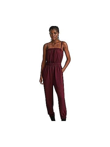 Everlane Everlane Party of One  in Bordeaux  Jumpsuit (view 1)