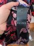 Reiss 100% Viscose Floral Multi Color Black Cocktail Dress Size 8 - photo 5